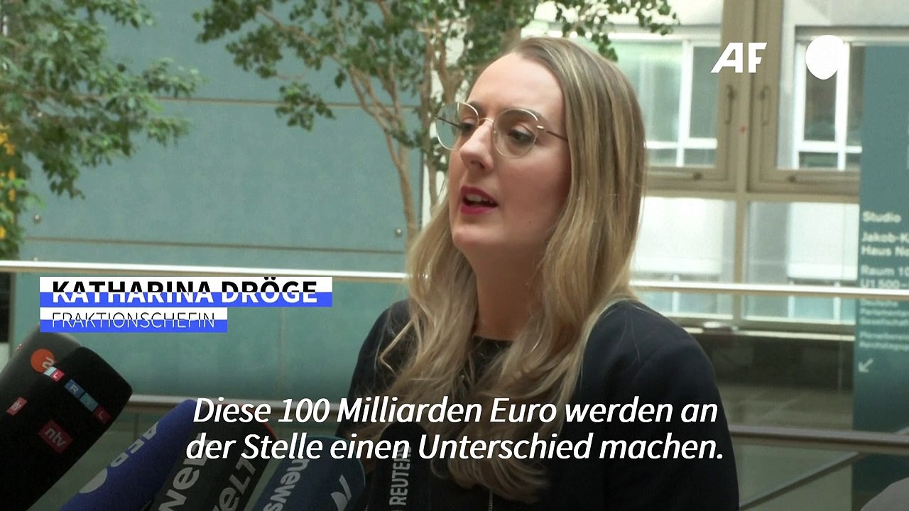 Grüne zu Finanzpaket: 'Das Geld wird in die richtige Richtung gelenkt'