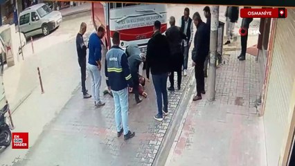 Osmaniye'de dönüş yapan özel halk otobüsünün altında kalan kadın yaralandı