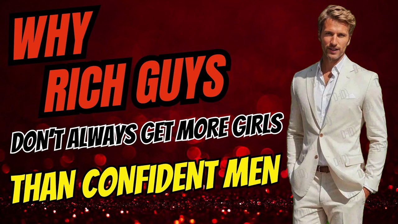 "Why rich guys don’t always get more girls than confident men  "