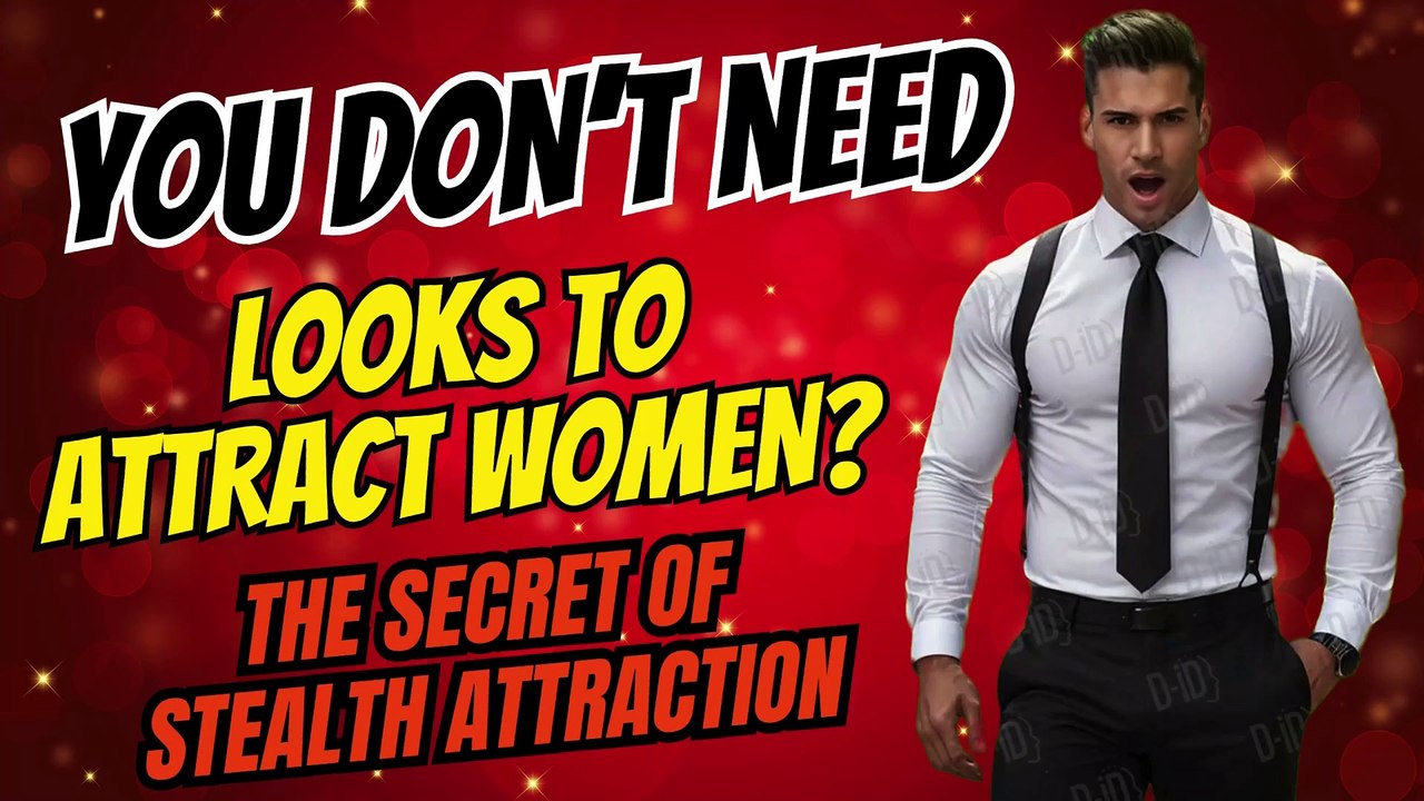 "You DON’T need looks to attract women? The secret of Stealth Attraction  "