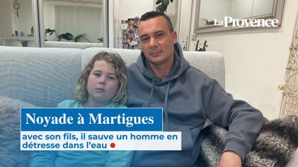 Noyade à Martigues : avec son fils il sauve un homme en détresse dans l'eau