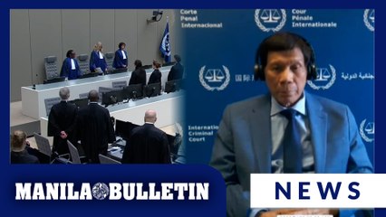 Duterte appears virtually at ICC; next hearing set on Sept. 23