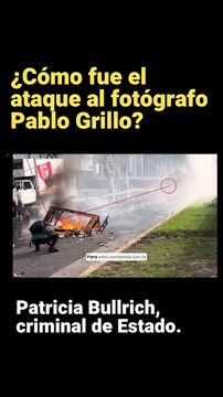 Reconstrucción del hecho que dejó a Pablo Grillo gravemente herido, en la represión a la protesta a jubilados