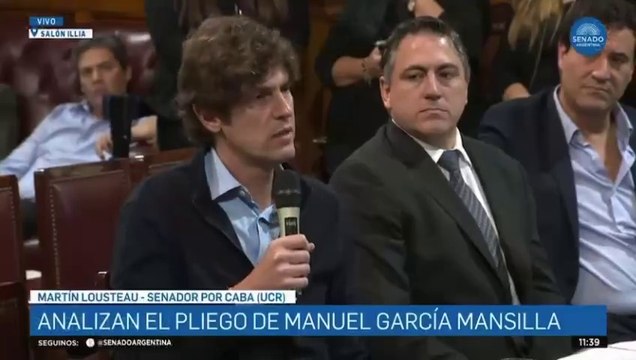 Martin Lousteau estalló contra sus correligionarios por no querer dar Quorum para tratar el pliego de Lijo y Mansilla