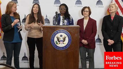 House Democratic Women's Caucus Holds Press Briefing As Government Shutdown Looms