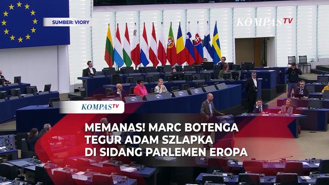 Memanas! Marc Botenga Tegur Adam Szlapka di Sidang Parlemen Eropa saat Bahas Gaza