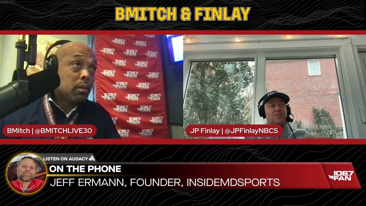 Jeff Ermann Likes Maryland's Chances In BIG 10 Tournament I BMitch & Finlay