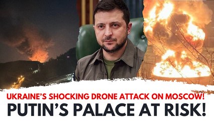Russia rocked by another drone onslaught close to Putin’s £1,000,000,000 palace