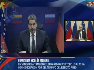 Pdte. Maduro: Suscribiremos Acuerdo de Asociación Estratégica y Cooperación entre Venezuela-Rusia