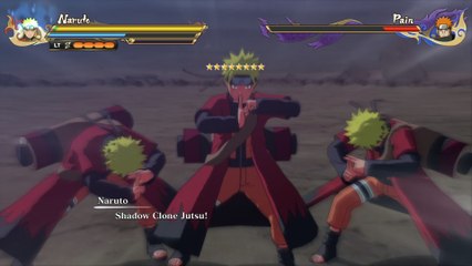 Naruto Uzumaki Sage Mode Vs Pain Full Battle | Naruto X Boruto Ultimate Ninja Storm Connections