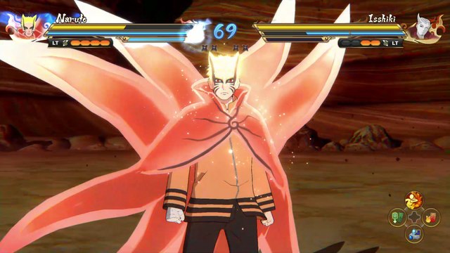 Naruto Uzumaki Baryon Mode Vs Isshiki Otsutsuki Full Fight | Naruto X Boruto Ultimate Ninja Storm Connections