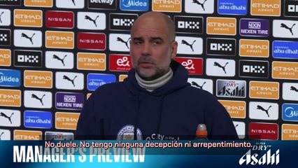 Pep Guardiola, sobre la Champions: "Lo que pasó con Julián y el Atlético son los márgenes"