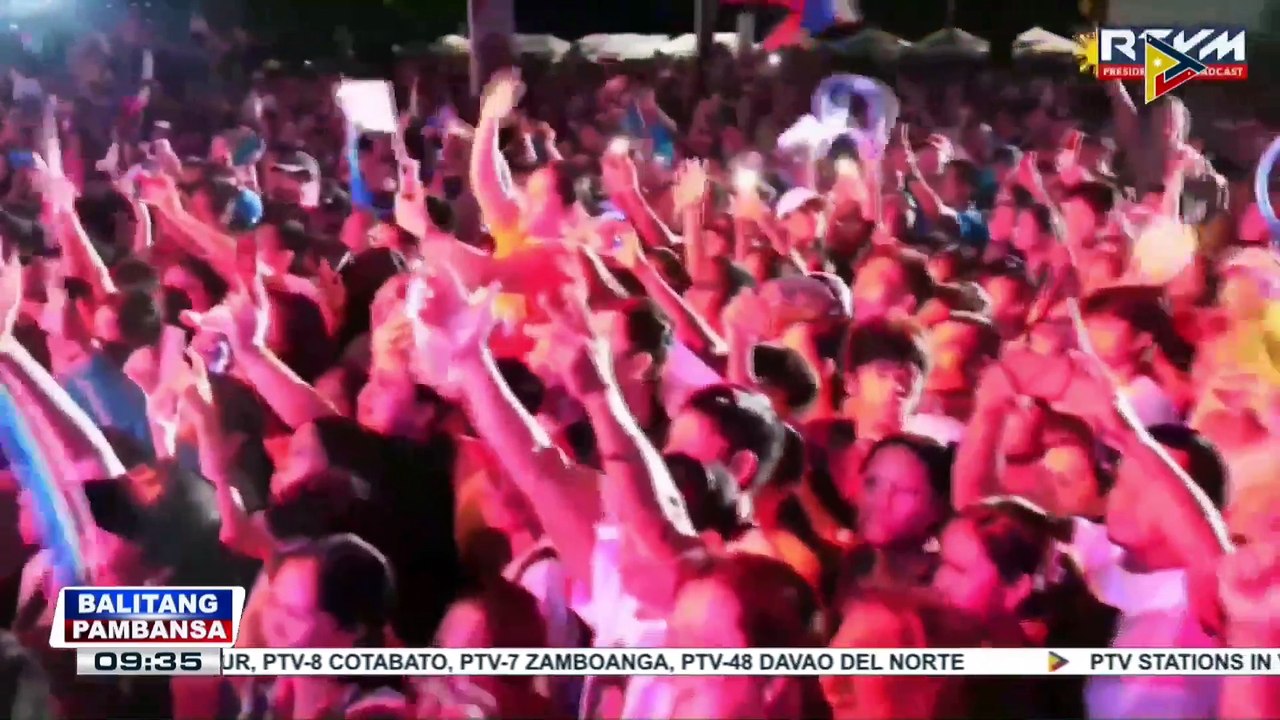 PBBM leads campaign rally for admin senatorial bets in Tacloban