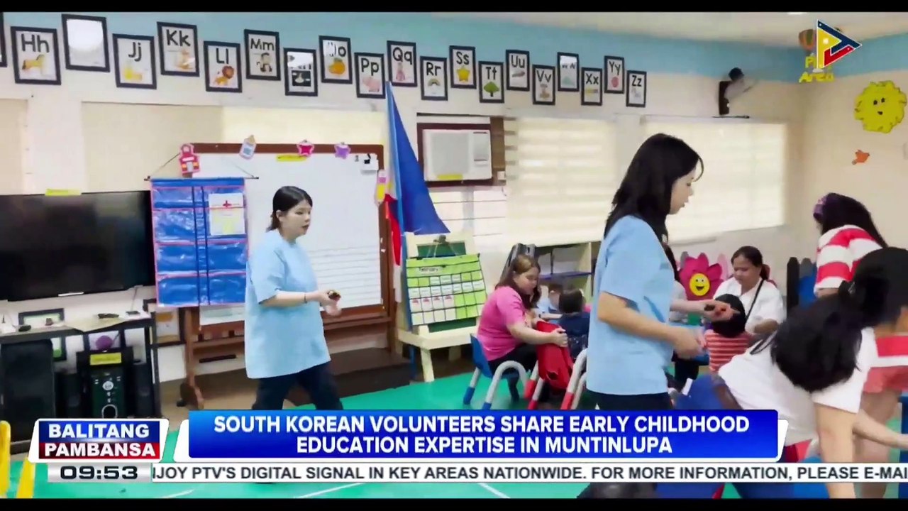South Korean volunteers share early childhood education expertise in Muntinlupa