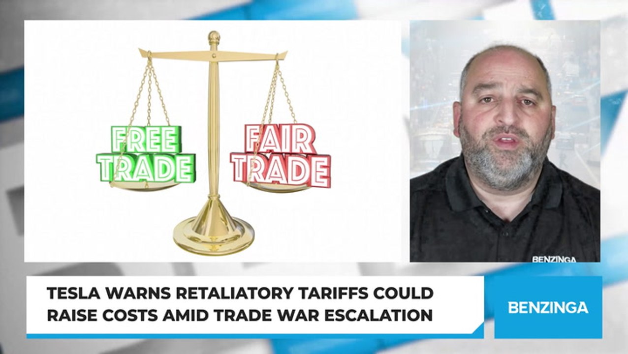 Tesla Warns Retaliatory Tariffs Could Raise Costs Amid Trade War Escalation
