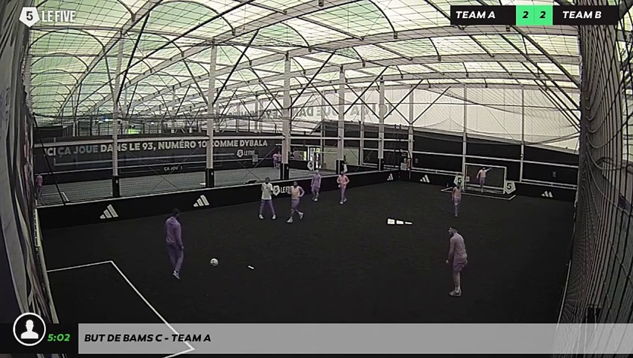 But de Bams C - Team A