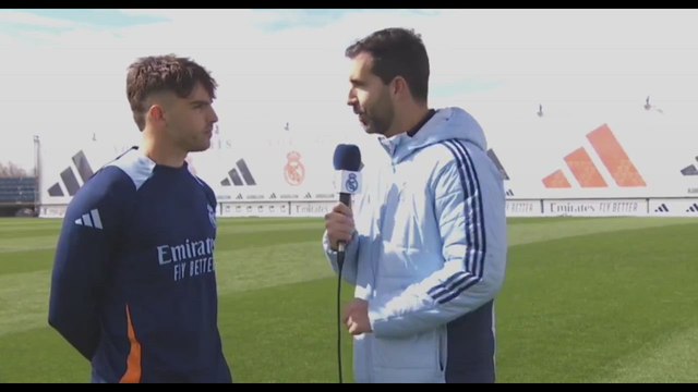 Raúl Asencio habla en Valdebebas tras ser convocado con España: Es un sueño