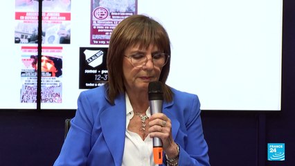 Ministerio de seguridad argentino defiende represión policial en protestas