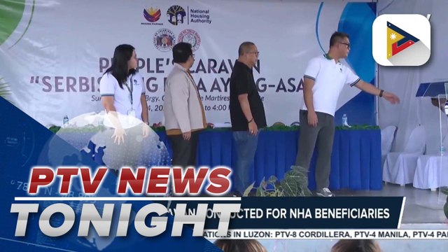 Serbisyo Caravan conducted for NHA beneficiaries