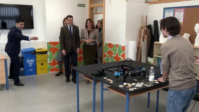 Moreno destaca la inversión de 7,4M en IES Ana Carmona de Mijas y apuesta por la educación