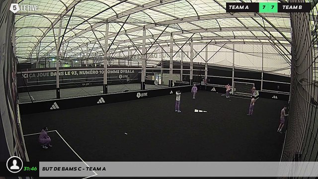 But de Bams C - Team A