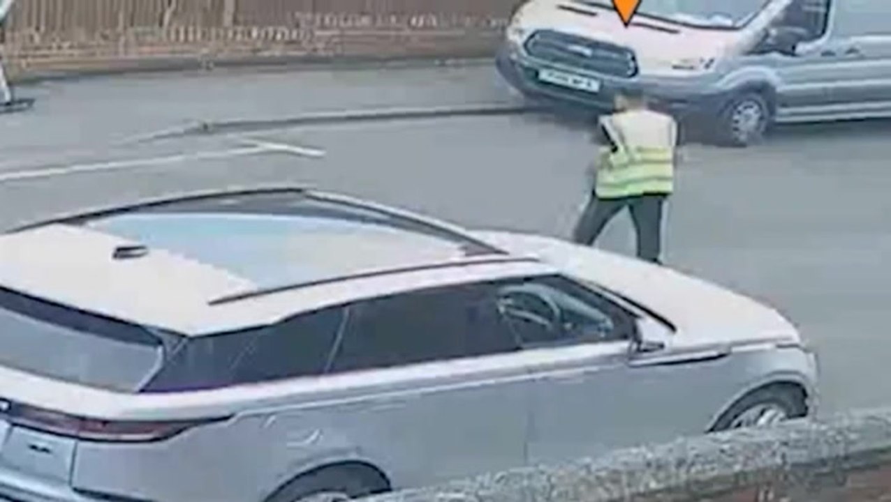 Moment ‘career criminal’ is arrested for murder of Amazon driver who was dragged to death by his own van