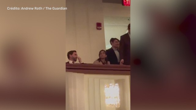 JD Vance y su mujer abucheados en un concierto de música clásica en Washington