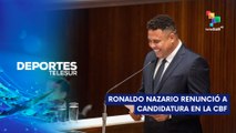 Ronaldo Nazario renunció a candidatura en la CBF