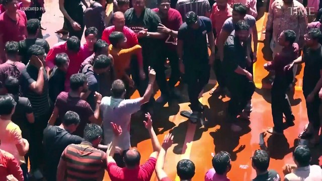 Millions of People Celebrate Holi, the Hindu Festival of Colors