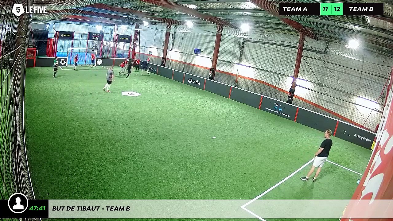 But de Tibaut - Team B