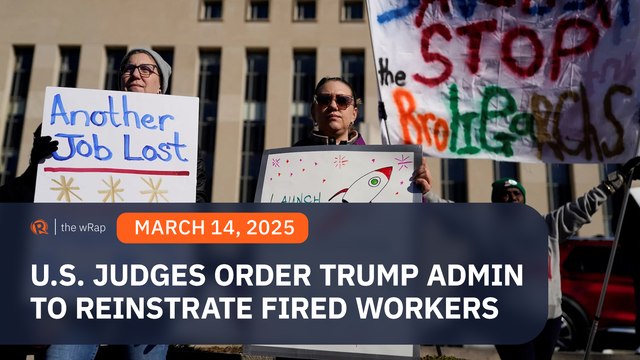 US judges order Trump administration to reinstate thousands of fired workers
