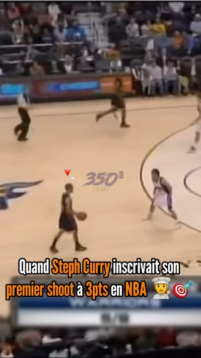 Bon anniversaire Stephen Curry 🐐🏀  Retour sur le premier shoot à 3pts qu’il a inscrit en NBA 👨‍🍳🎯