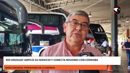 Río Uruguay amplía su servicio y conecta Misiones con Córdoba