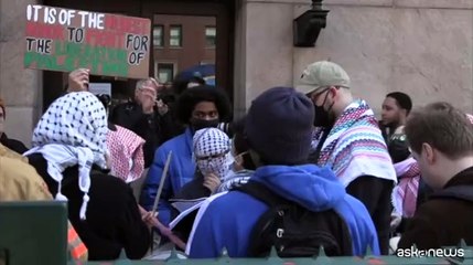 Ancora manifestazioni a New York contro l'arresto di Mahmou Khalil