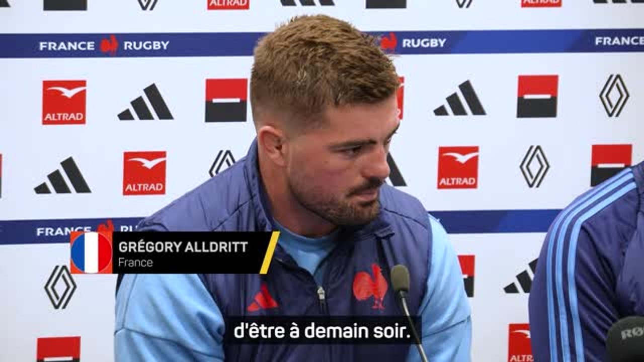 Bleus - Alldritt : "Beaucoup d'excitation avant d'affronter l’Écosse"