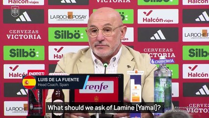 Media want to 'kill' Yamal if he underperforms, claims De la Fuente