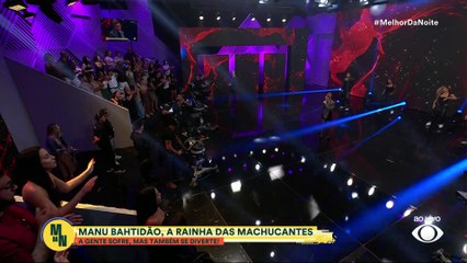 Manu Bathtidão agita o Melhor da Noite | Melhor da Noite