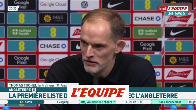La première liste de Thomas Tuchel, nouveau sélectionneur de l'Angleterre - Foot - Angleterre