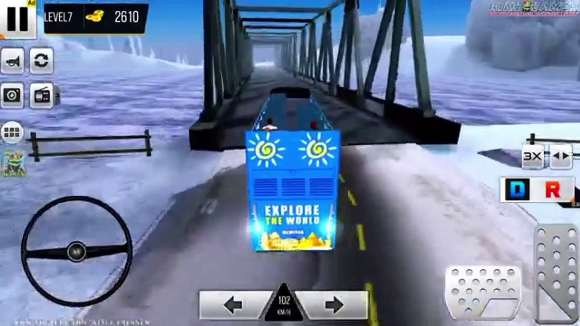 ⁣Bus simulator driving simulator offroad coach bus driving