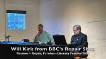 The Repair Shop's Will Kirk at Farnham Literary Festival 2025