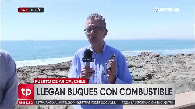 YPFB anuncia la descarga de 70 millones de litros de gasolina y 20 millones de diésel en Arica