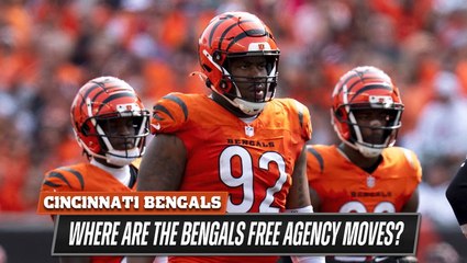 Why haven't the Cincinnati Bengals made more moves in free agency?