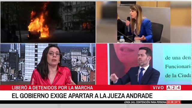 🔴 MARCHA DE JUBILADOS CON BARRAS: DENUNCIAN POR SEDICIÓN A LOS DETENIDOS