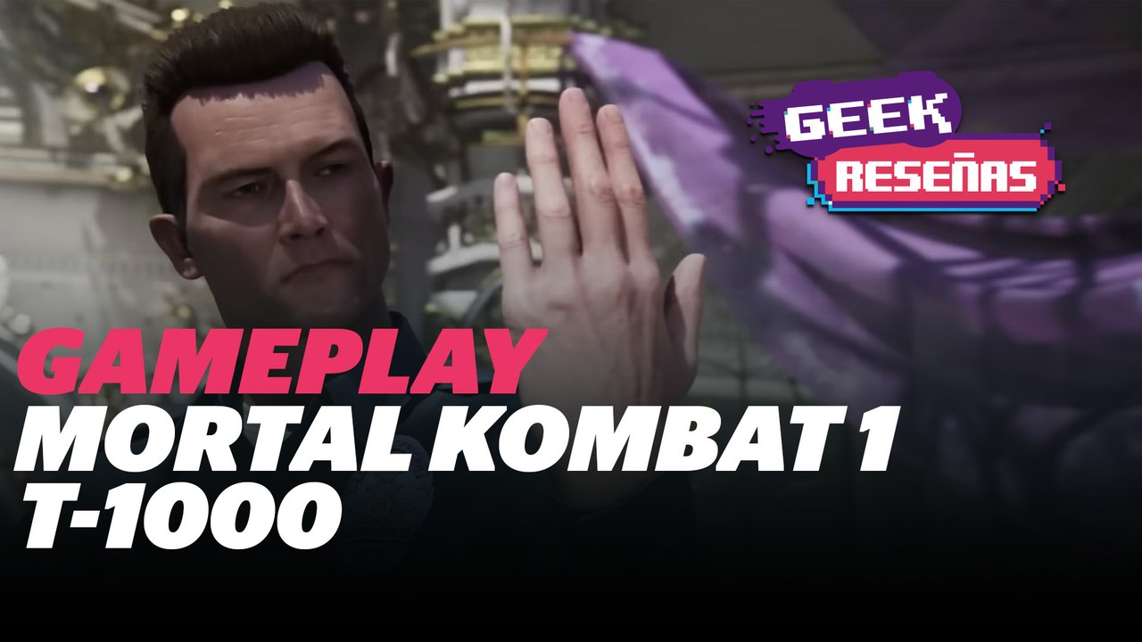 Gameplay T-1000 Mortal Kombat 1 + Fatality, Ani...