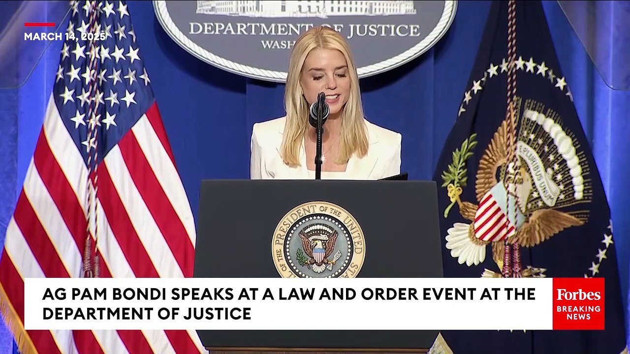 AG Pam Bondi Details Efforts To Deport Criminal Illegal Immigrants, Stop Drug Trade | FULL REMARKS