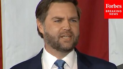 JD Vance Responds To Protesters Demonstrating Outside Michigan Event