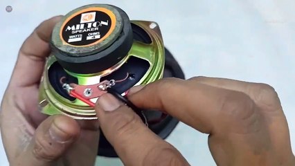 speaker के कनेक्शन टूट गऐ फ्री में रिपेयर करें | 8 inch speaker | Speaker coil connection