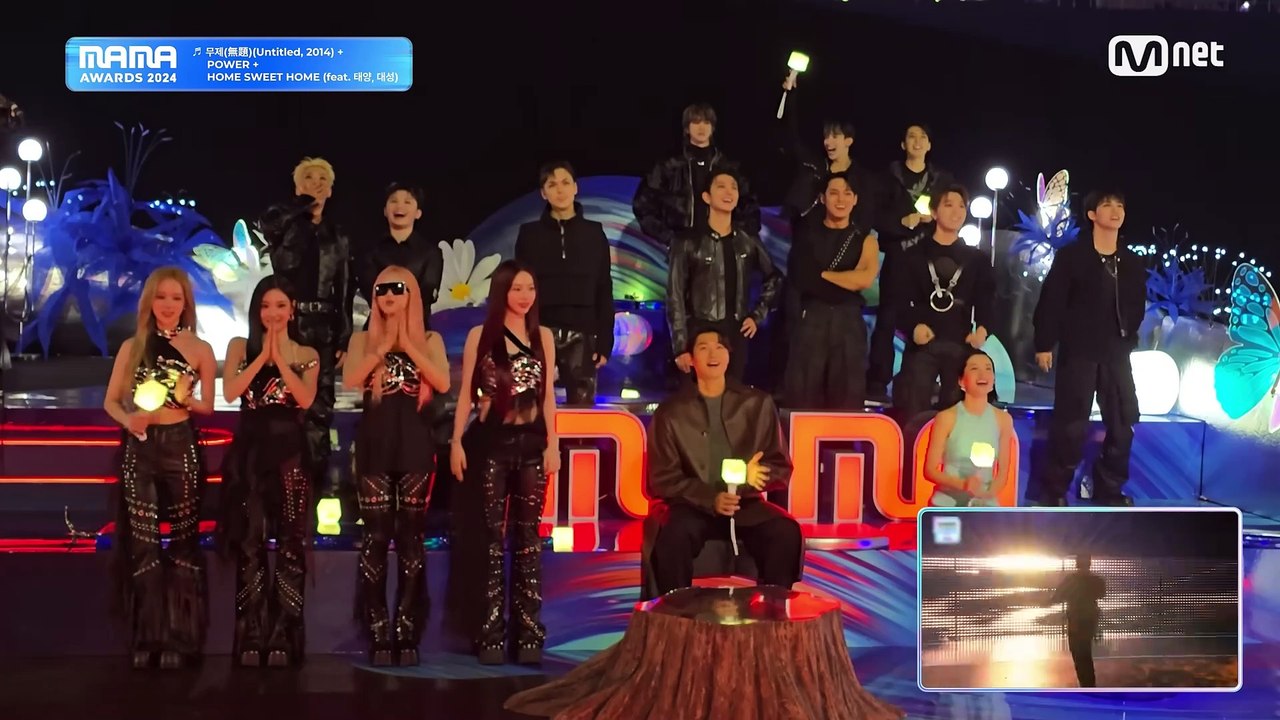 MAMA 2024 REACTION CAM  (Untitled, 2014) + POWER + HOME SWEET HOME + (BANG BANG BANG) + FANTASTIC BABY   (feat. 태양, 대성)