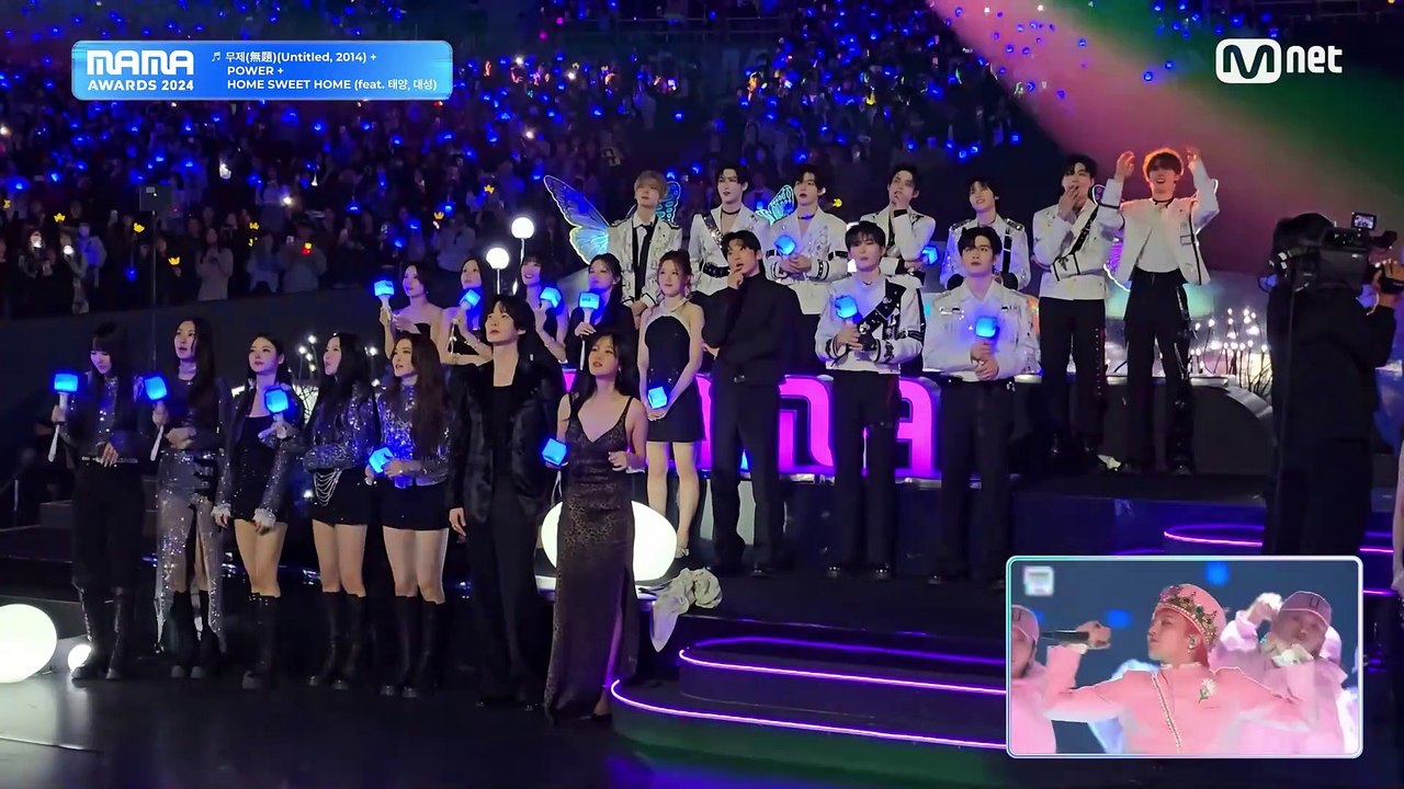 MAMA 2024 REACTION CAM  (Untitled, 2014) + POWER + HOME SWEET HOME + (BANG BANG BANG) + FANTASTIC BABY   (feat. 태양, 대성)