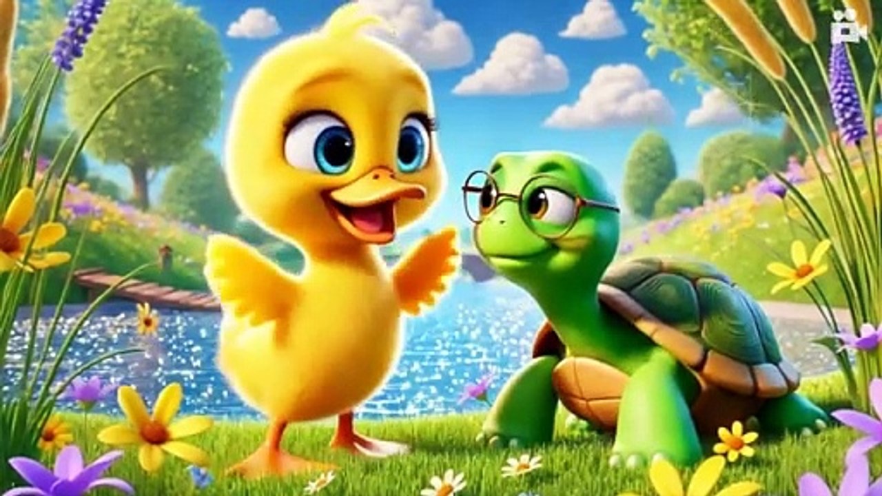 Duck excited to go to an adventure trip